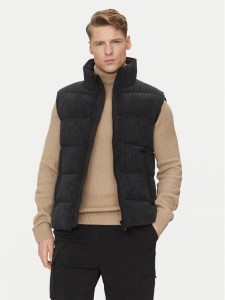 Save The Duck Bezrękawnik D81438M VELY19 Czarny Regular Fit