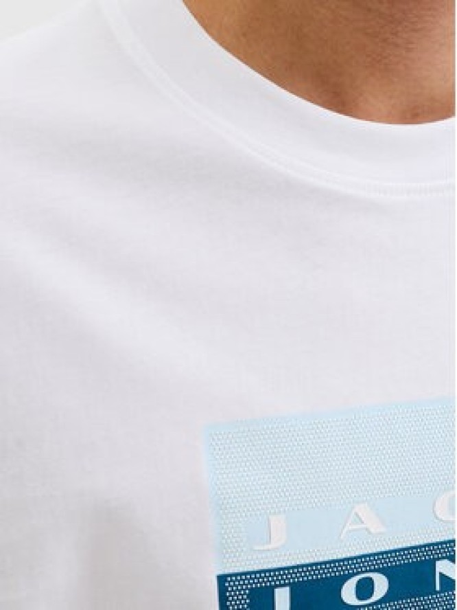 Jack & Jones T-Shirt Fusion 12289863 Biały Regular Fit