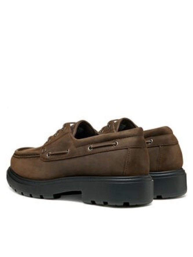 Geox Mokasyny U Spherica Ec7 U56FRB 000FF C6009 Brązowy