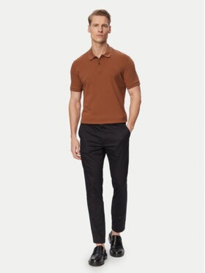 BOSS Spodnie materiałowe P-Kaiton1 50553841 Czarny Slim Fit