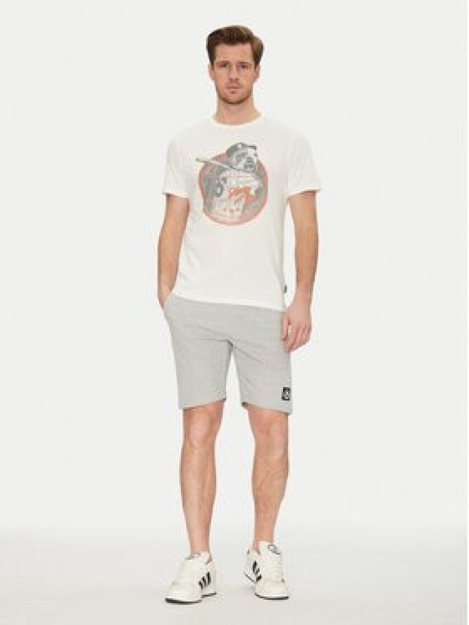 Blend Szorty sportowe 20718064 Szary Regular Fit