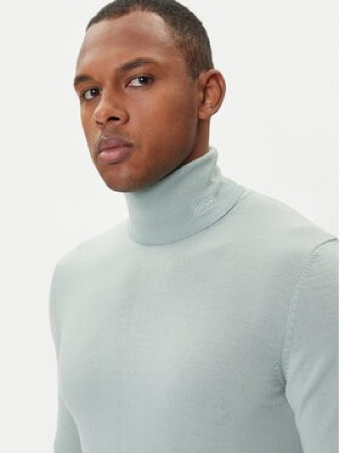 HUGO Sweter San Thomas-M 50474174 Zielony Regular Fit