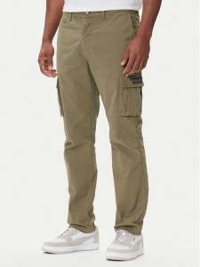 Aeronautica Militare Spodnie materiałowe 252PA1329UCT0244 Zielony Regular Fit