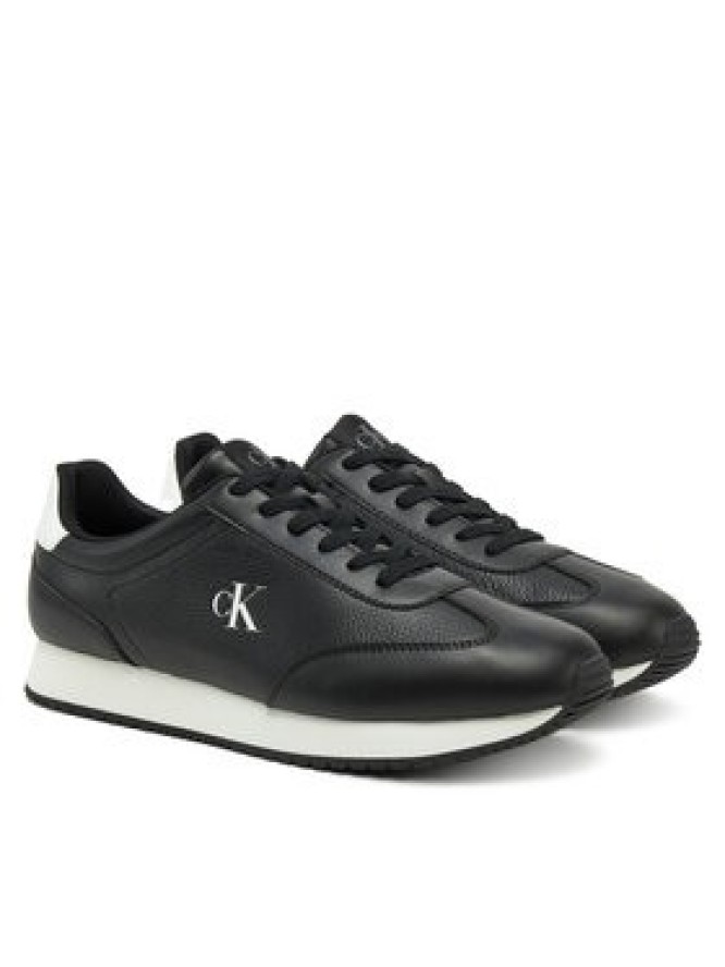 Calvin Klein Jeans Sneakersy Runner Laceup Tc YM0YM01187 Czarny