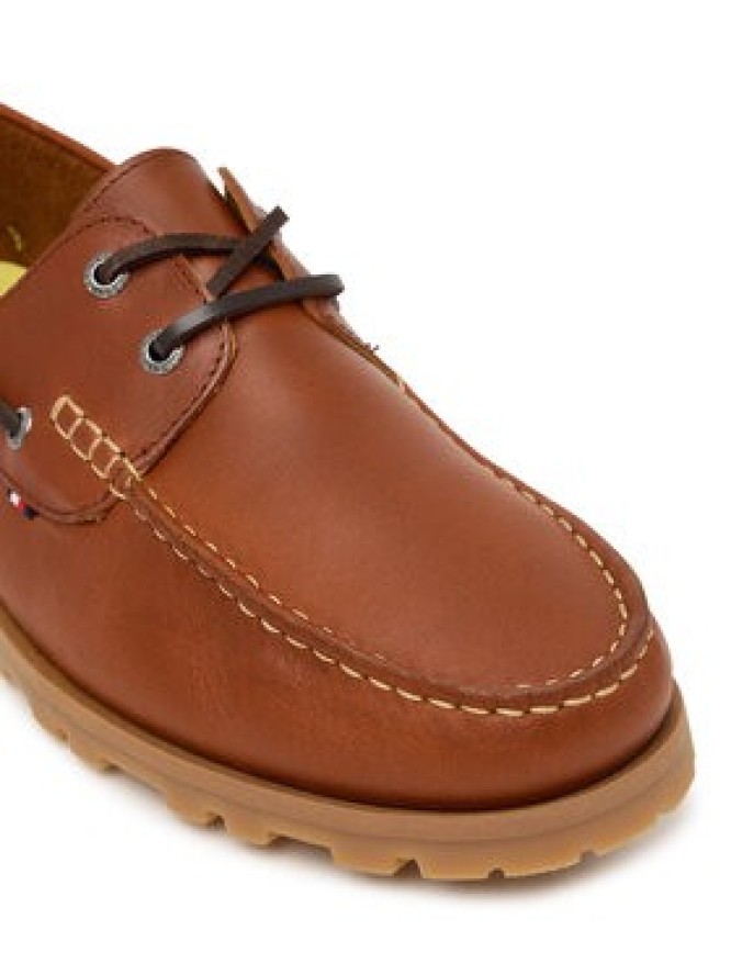Tommy Hilfiger Mokasyny Light Lth FM0FM05746 Brązowy