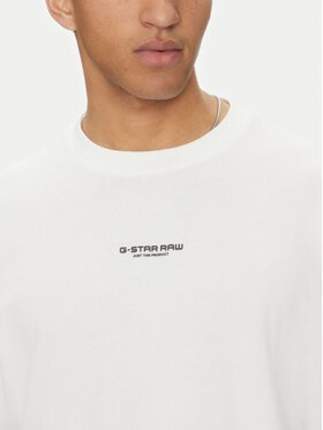 G-Star Raw T-Shirt Center D24780-C336 Biały Regular Fit