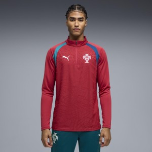 Męska bluza treningowa z zamkiem 1/4 Portugalia PUMA
