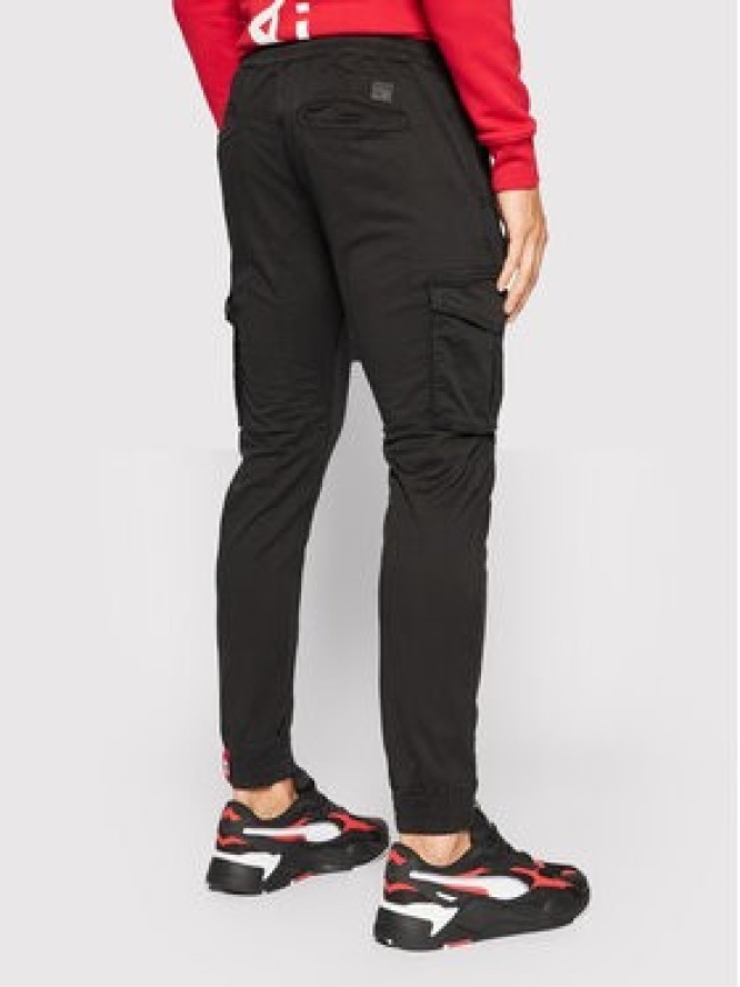 Alpha Industries Joggery Twill 116202 Czarny Regular Fit