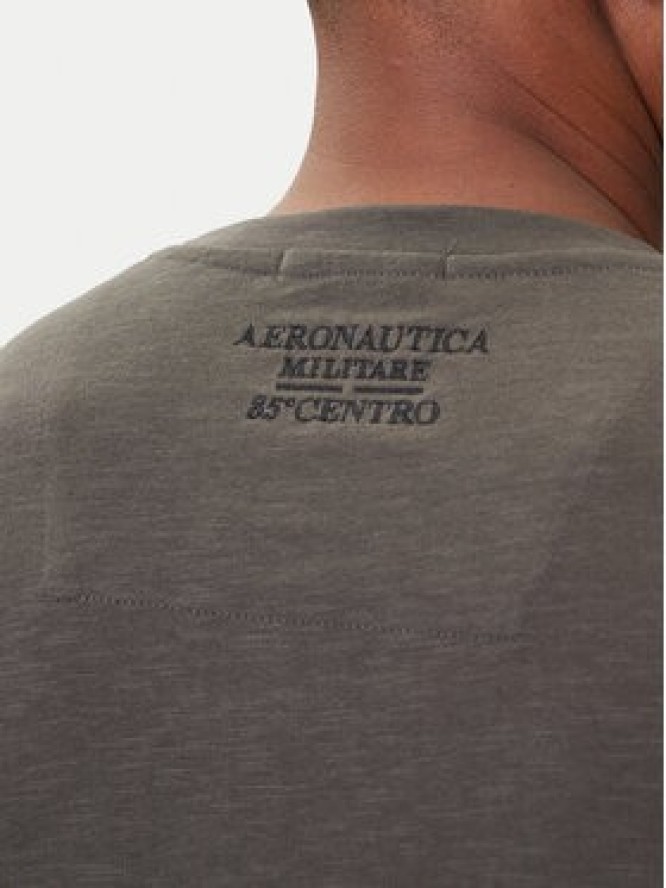 Aeronautica Militare Longsleeve 252TS2485UJ00708 Szary Regular Fit