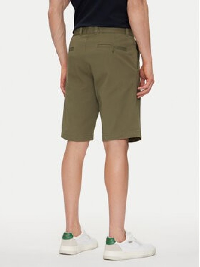 HUGO Szorty materiałowe Dante242 50510605 Zielony Regular Fit