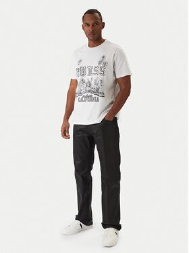 Guess T-Shirt M6RI01 I3Z14 Biały Regular Fit