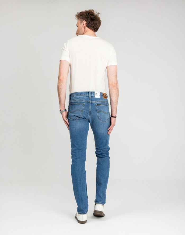 MĘSKIE SPODNIE LEE RIDER RUGGED BLUES 112378736