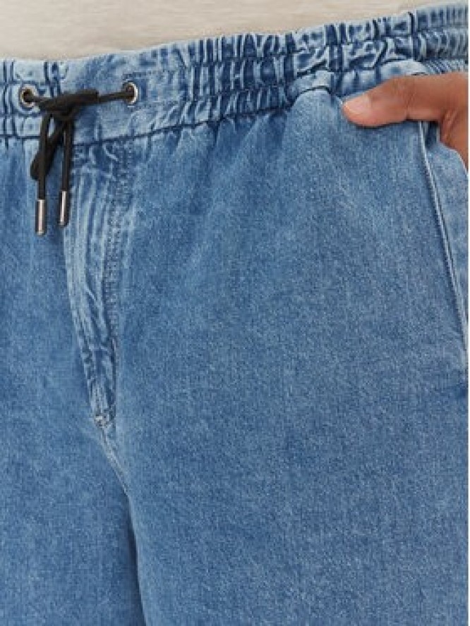 BOSS Szorty jeansowe 50537804 Niebieski Relaxed Fit