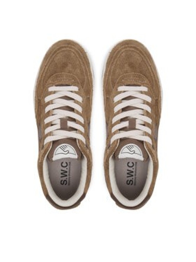 S.W.C Stepney Workers Club Sneakersy Pro Cup 01 S-Strike YQ03205 Brązowy