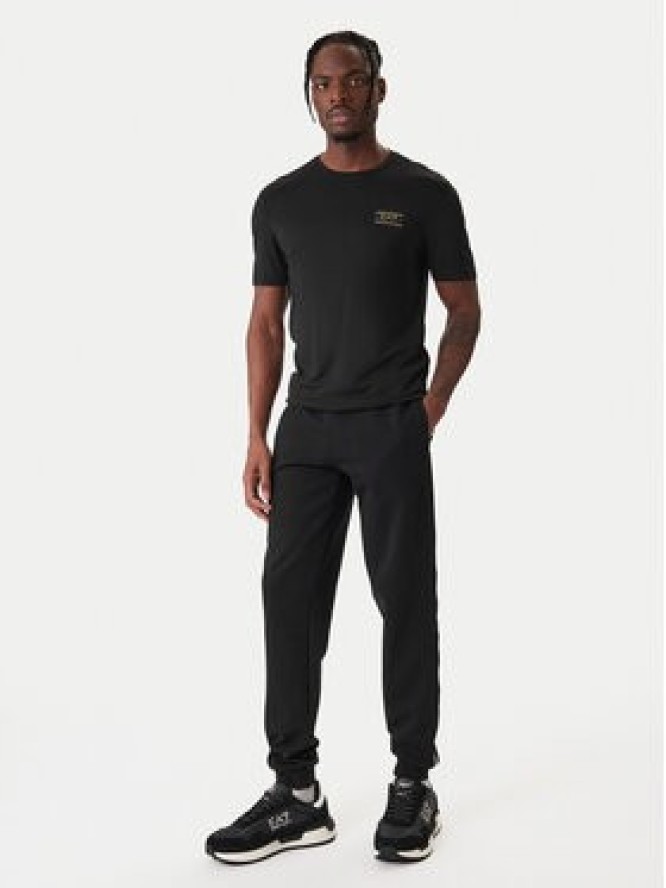 EA7 Emporio Armani T-Shirt 7M001331 AF13739 UC001 Czarny Regular Fit