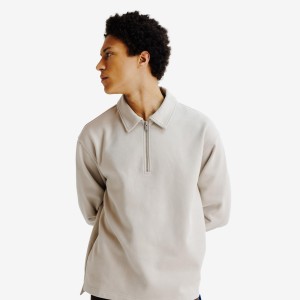 Sweter polo relaks męski Heritage