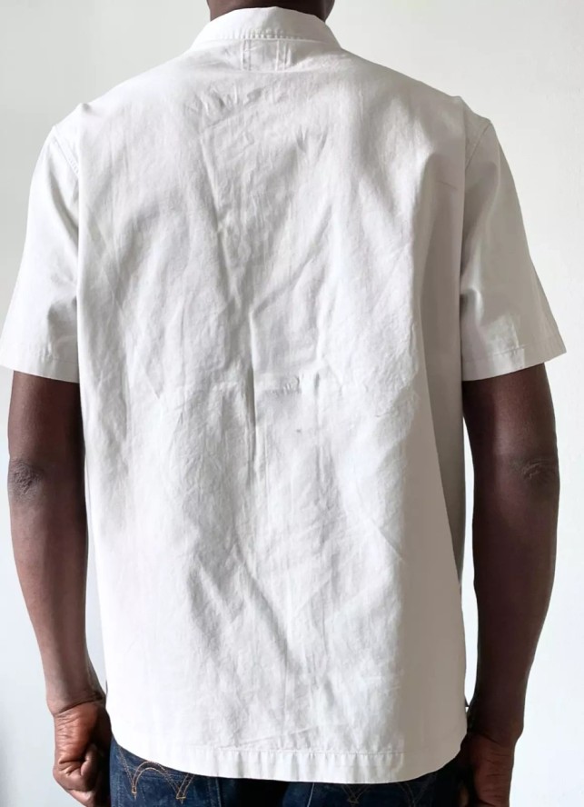 LEE MĘSKA KOSZULA Z KRÓTKIM RĘKAWEM 101 SS SERVICE SHIRT GRAY VIOLET L93GHNRA 112124154