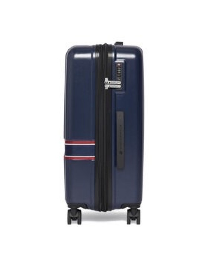 Beverly Hills Polo Club Walizka średnia CEO-BHPC-M-006-08-NAVY Granatowy