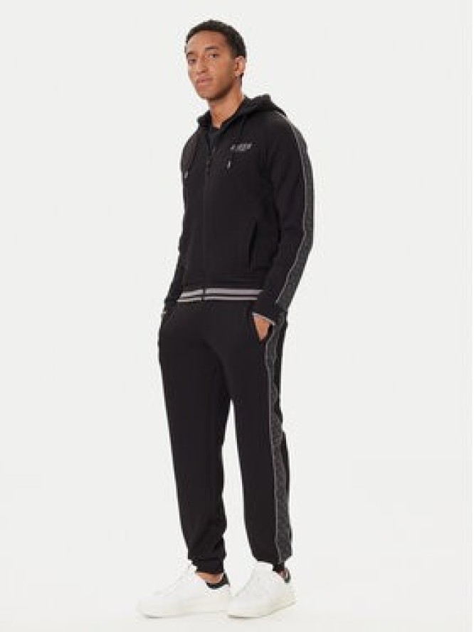 Guess Spodnie dresowe Z5BB18 KB3P2 Czarny Regular Fit