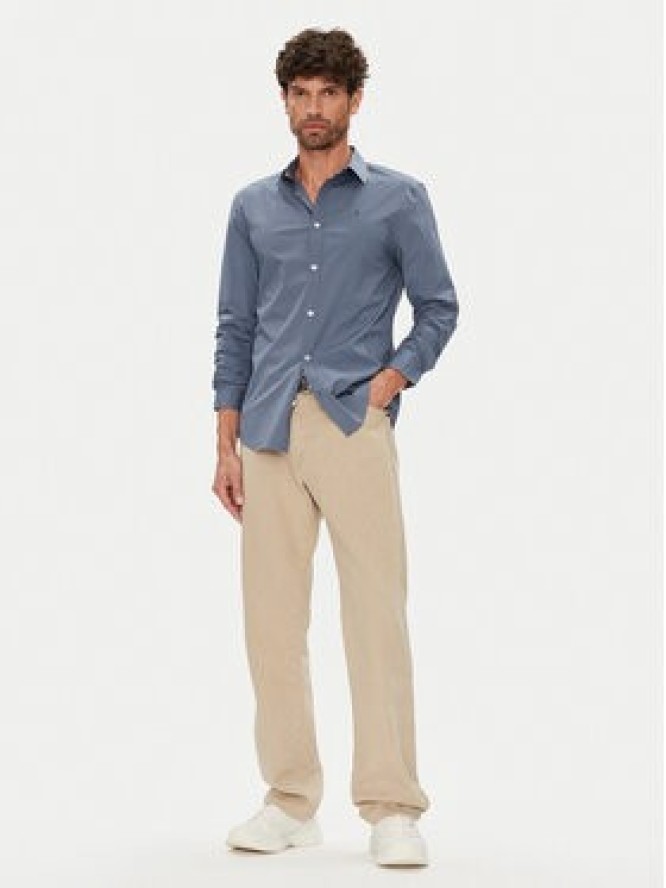 Tommy Jeans Koszula Original DM0DM04405 Niebieski Slim Fit