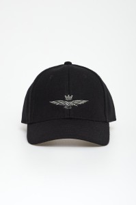 Czapka z daszkiem męska wełniana AERONAUTICA MILITARE