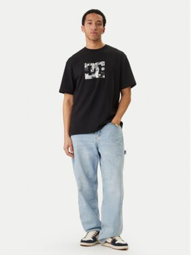 DC Shoes T-Shirt Star Filled EDYZT04348 Czarny Regular Fit