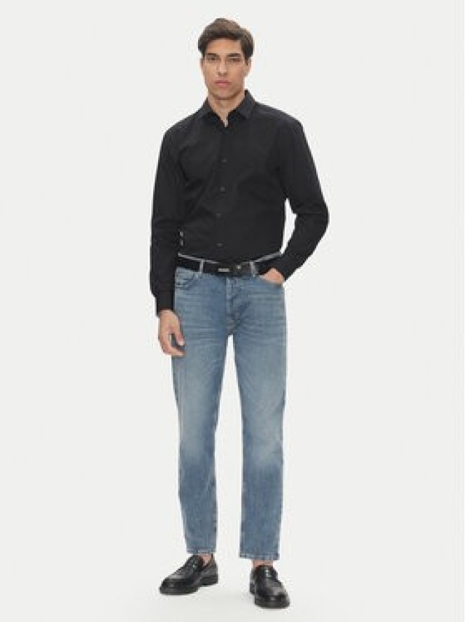 HUGO Koszula Koey 50544922 Czarny Slim Fit