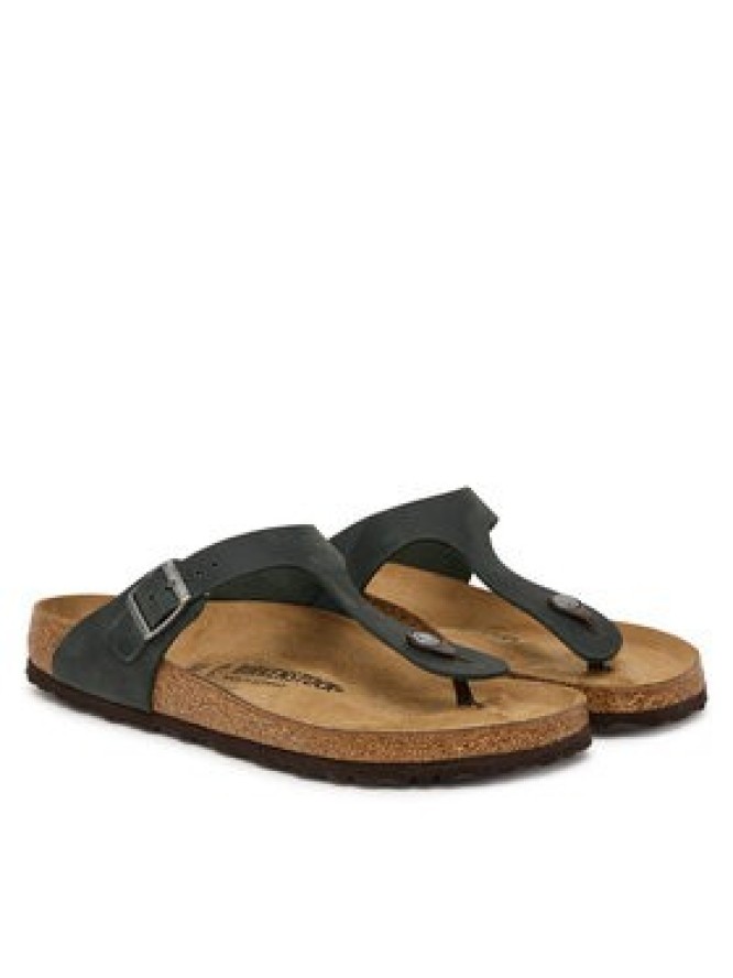 Birkenstock Japonki Gizeh 1032738 Zielony ciemny