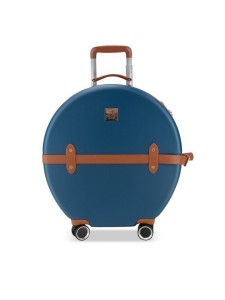 Semi Line Walizka średnia T5672-3 Granatowy