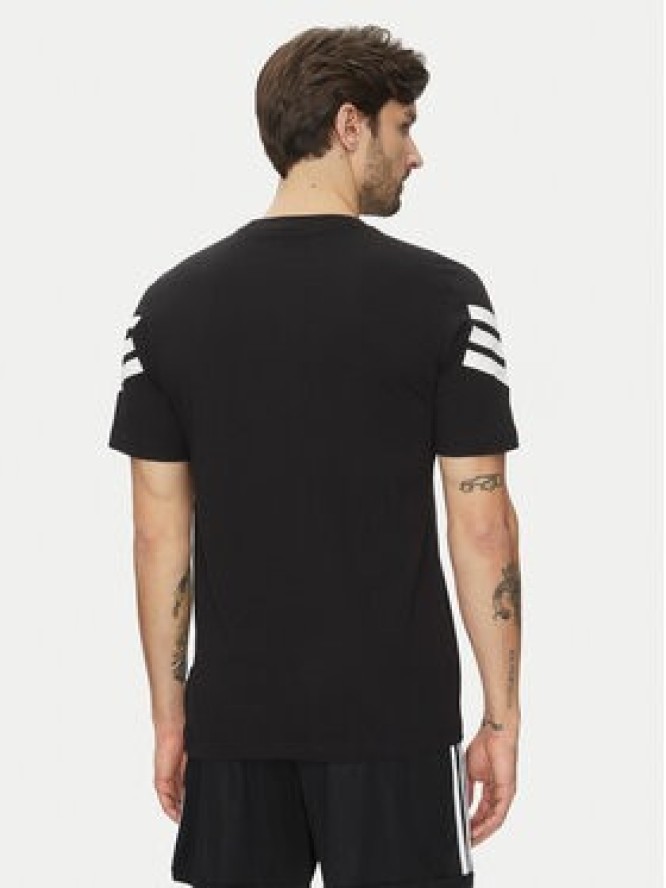 adidas T-Shirt Future Icons 3-Stripes JD4877 Czarny Regular Fit