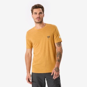 Koszulka trekkingowa męska z krótkim rękawem Merino Fresh
