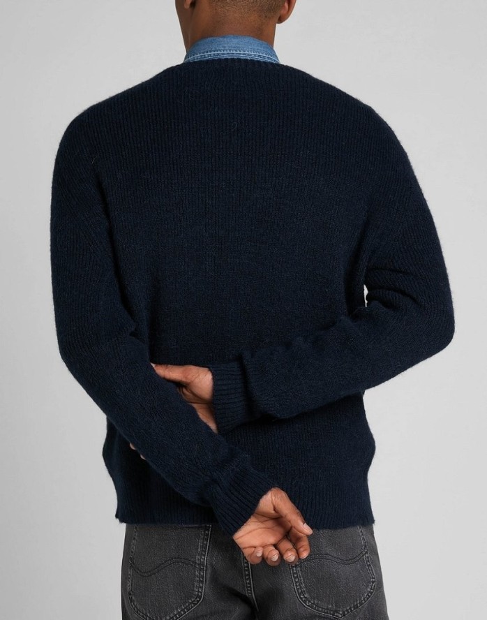 LEE SEASONAL CREW MĘSKI SWETER KLASYCZNY MOOD L83ZDD61 112322656