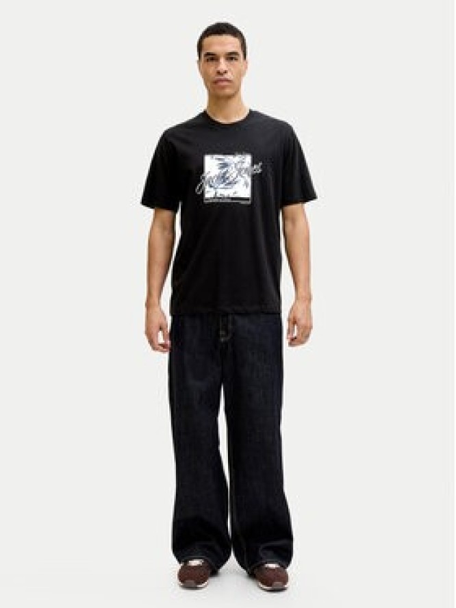 Jack & Jones T-Shirt Honolulu 12288088 Czarny Regular Fit