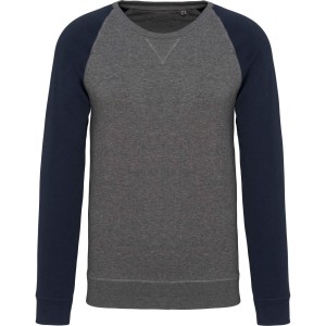 Bluza z okrągłym dekoltem Kariban bicolore Manches Raglan
