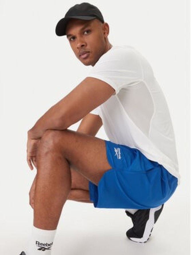 Reebok Szorty sportowe Best RK25557CCM Niebieski Regular Fit