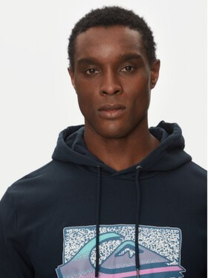 Quiksilver Bluza EQYFT05094 Granatowy Regular Fit