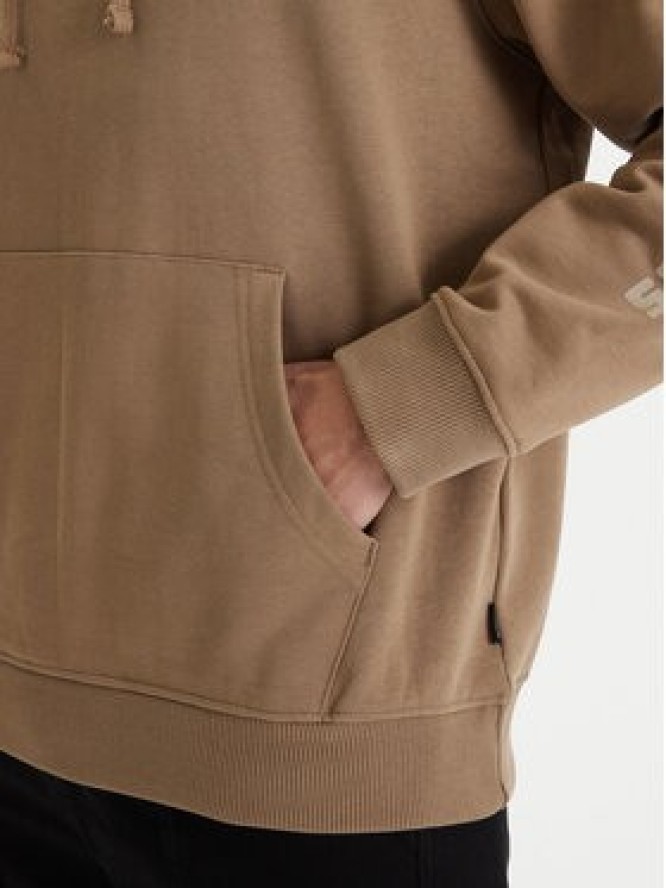 RVCA Bluza Deep Think EVYSF00138 Beżowy Boxy Fit