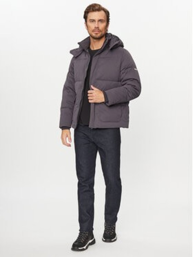 Pepe Jeans Kurtka zimowa Biel PM402837 Szary Regular Fit