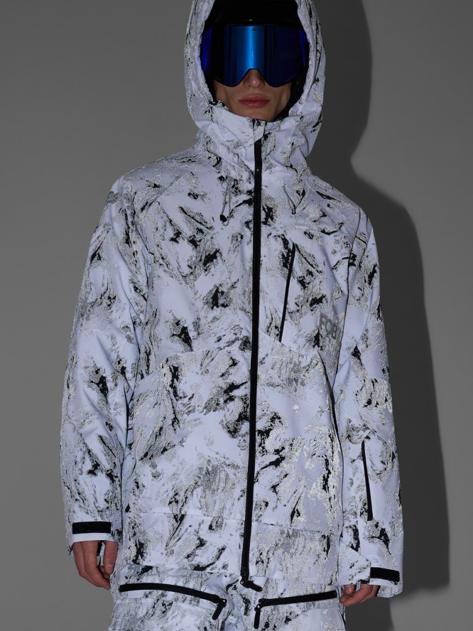 4F Kurtka snowboardowa membrana 15000 męska - multikolor XL