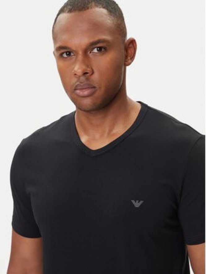 Emporio Armani Underwear Komplet t-shirtów EM000392 AF14132 MC005 Czarny Regular Fit