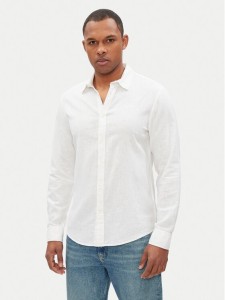 Pepe Jeans Koszula Arnau PM308844 Biały Regular Fit