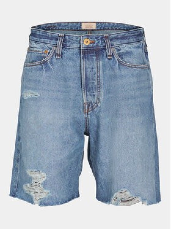 Jack & Jones Szorty jeansowe Tony Cooper 12255116 Niebieski Loose Fit