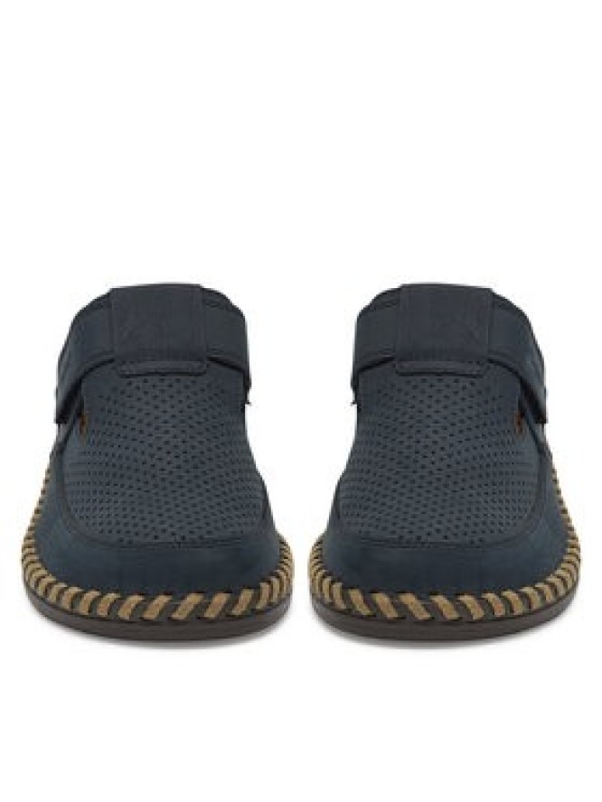 Rieker Półbuty B2453-14 Granatowy