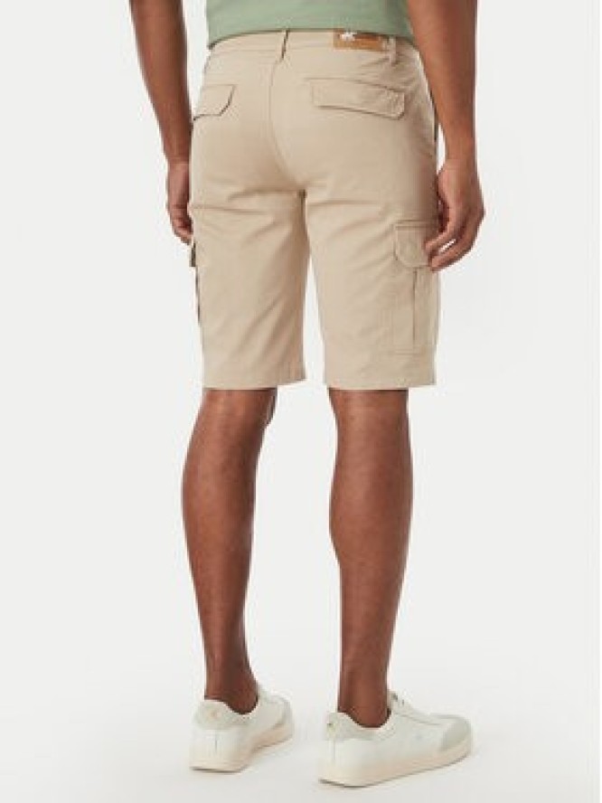 Beverly Hills Polo Club Szorty materiałowe P-SS26M-B476381 Beżowy Regular Fit