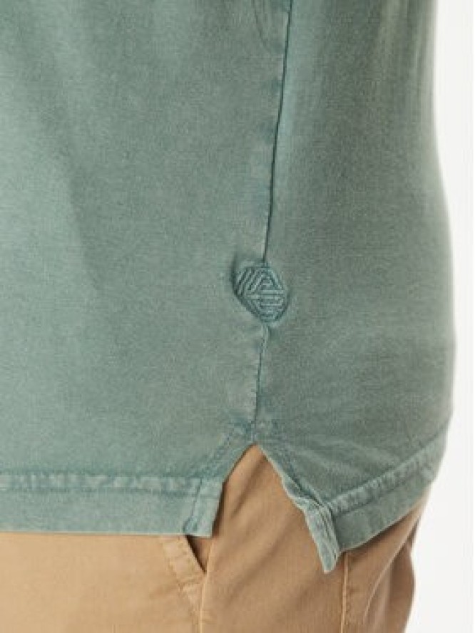 INDICODE T-Shirt Injamiro 41-143 Niebieski Regular Fit