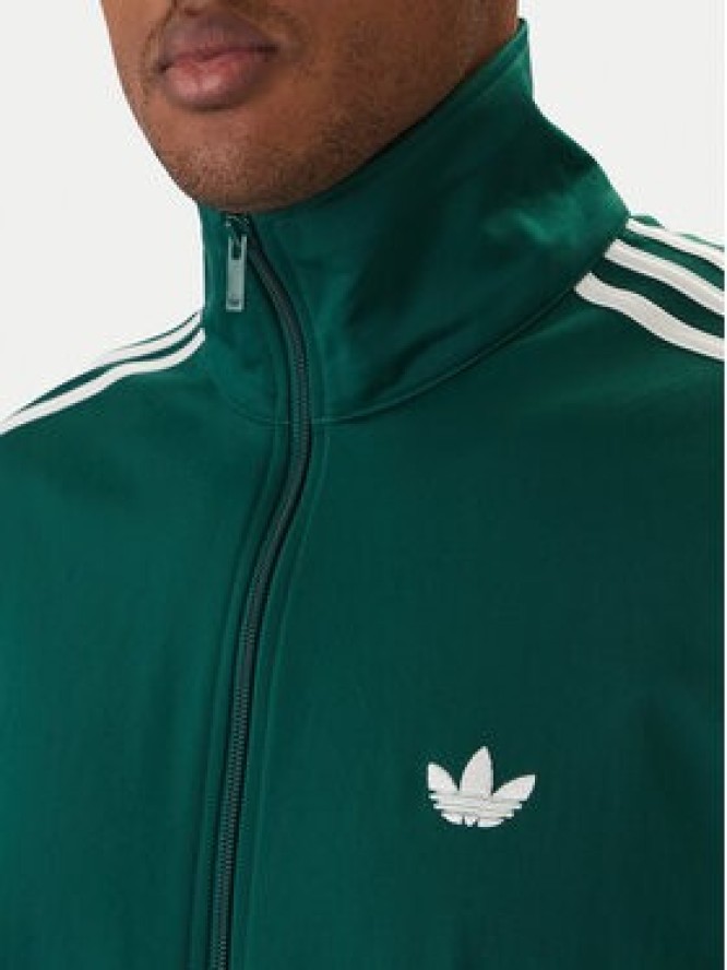 adidas Bluza Firebird KD8314 Zielony Loose Fit