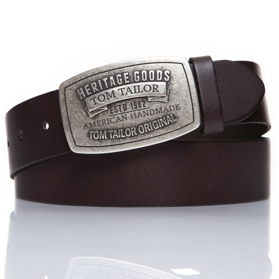 TOM TAILOR PASEK SKÓRZANY TG1050R01 691 40mm Gürtel Q.01