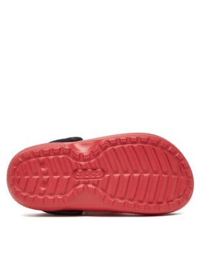 Crocs Klapki Classic Lined Santa Clog 210933 Czerwony