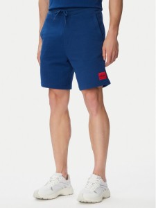 HUGO Szorty sportowe Diz222 50466196 Niebieski Regular Fit