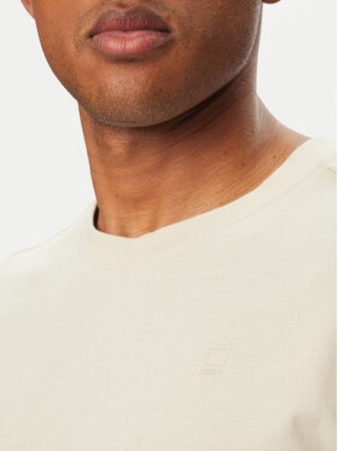 G-Star Raw T-Shirt Lash D16396-B353 Kremowy Regular Fit